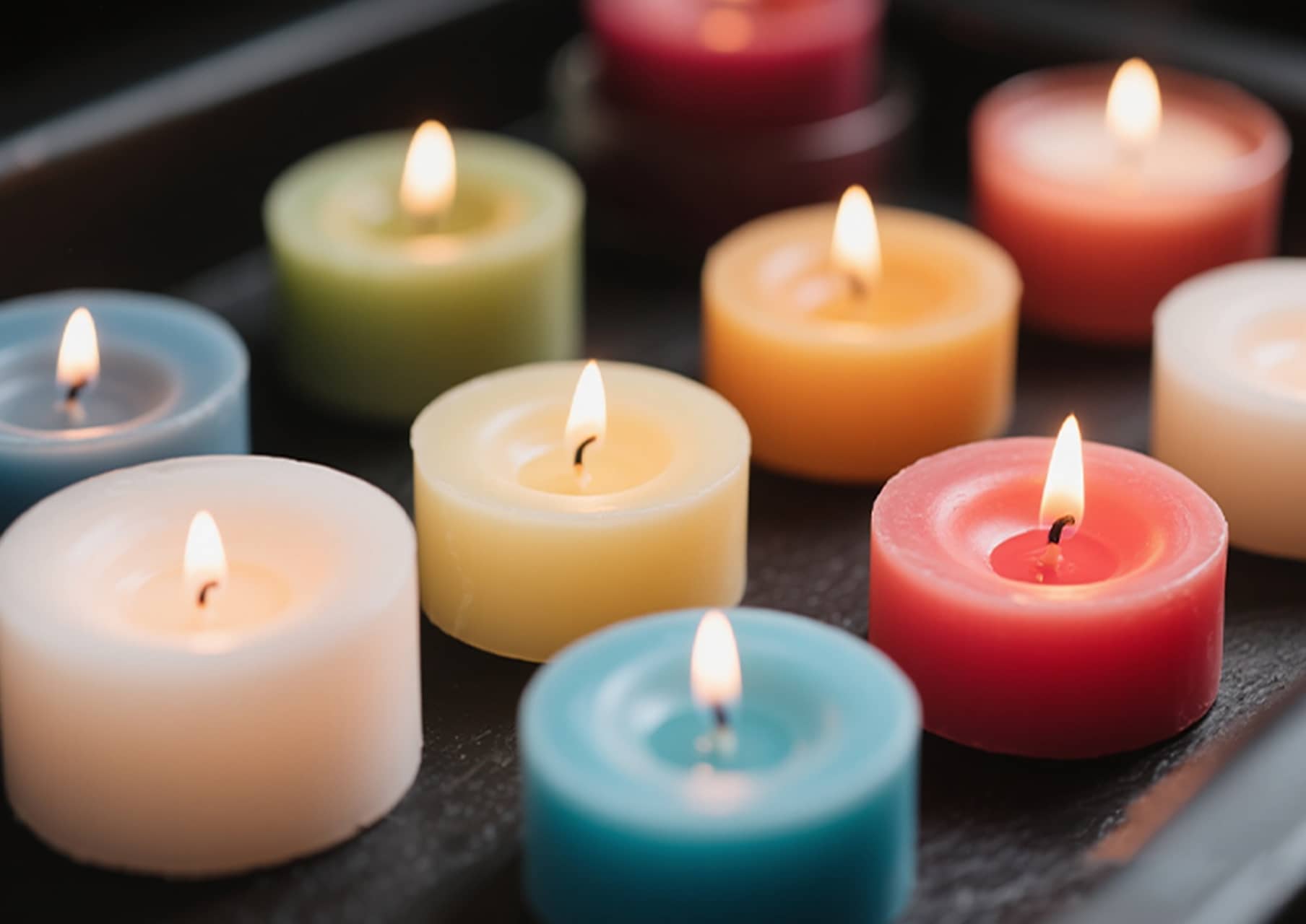 Choisissez la couleur de la cire