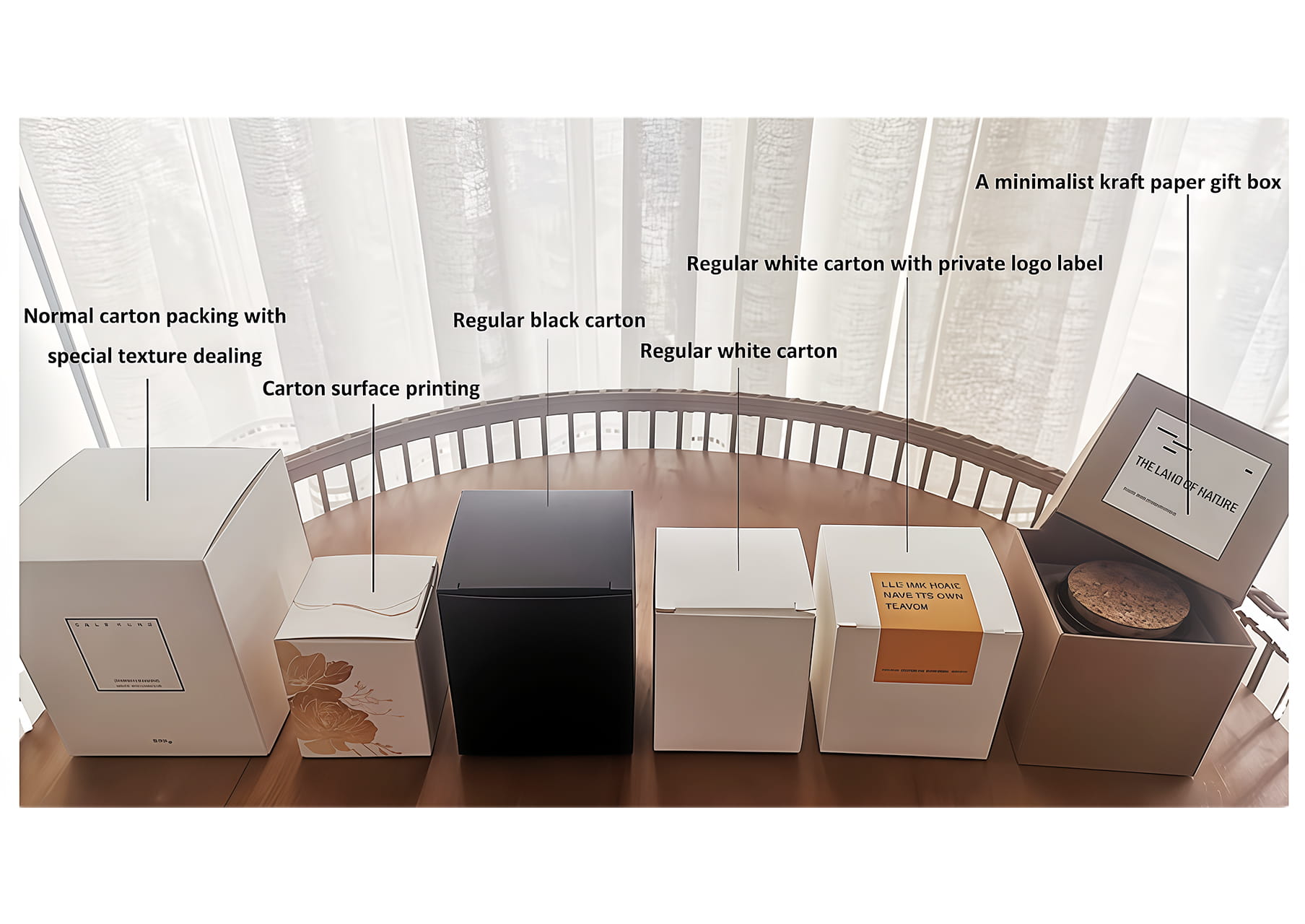 Choisissez l'emballage