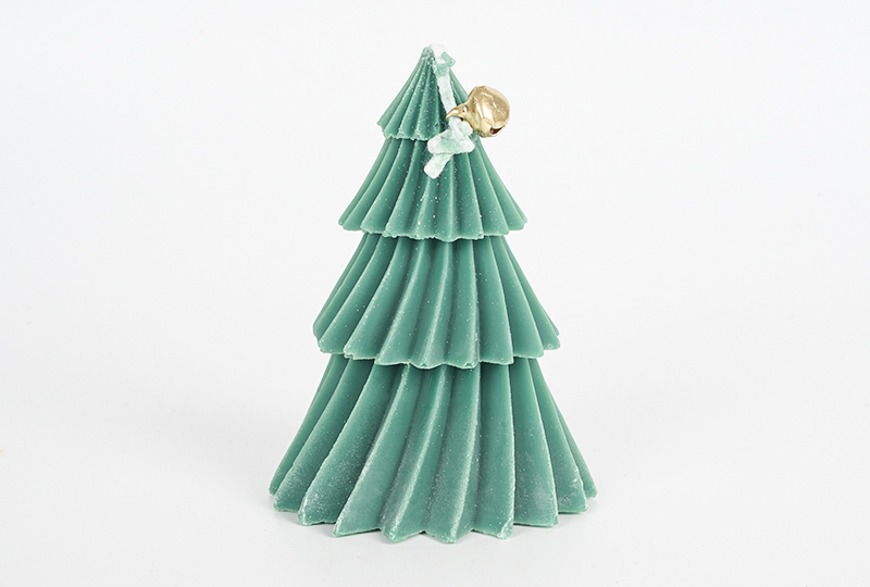 Bougie artisanale élégante à plusieurs niveaux pour le festival des sapins de Noël
