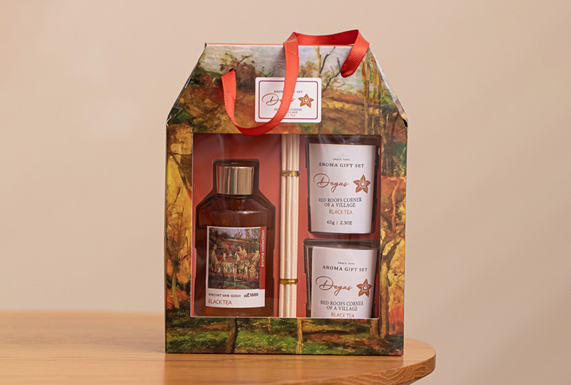 Coffret cadeau collection d'arômes d'art impressionniste