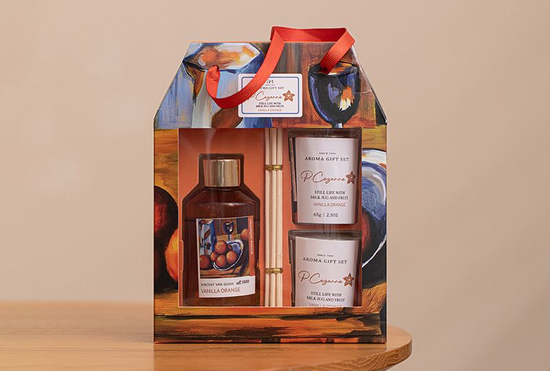 Coffret cadeau collection d'arômes d'art impressionniste