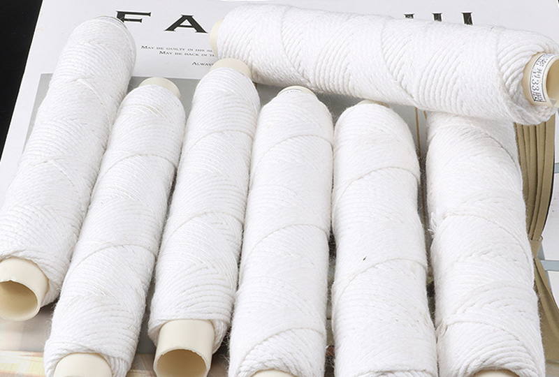 Rouleau de mèche de bougie en coton tressé pour la fabrication de bougies