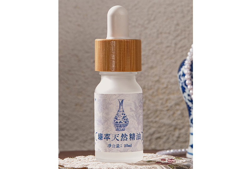 Ensemble de diffuseur en cristal de porcelaine bleu-blanc de style chinois