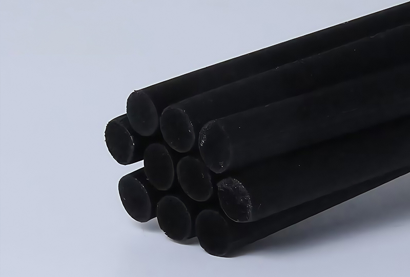 Bâtons de diffuseur de roseaux en fibre noire pour aromathérapie
