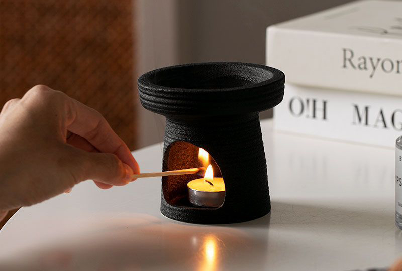 Brûleur d'encens d'aromathérapie en céramique