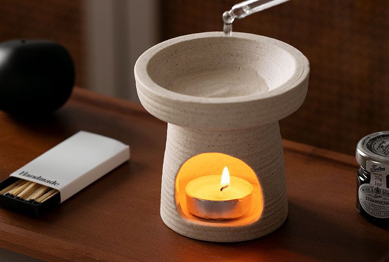Brûleur d'encens d'aromathérapie en céramique