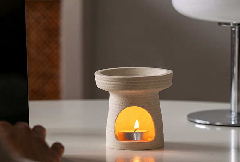 Brûleur d'encens d'aromathérapie en céramique