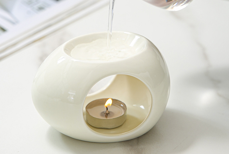 Brûle-encens minimaliste en céramique