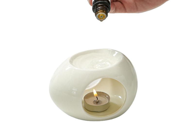 Brûle-encens minimaliste en céramique