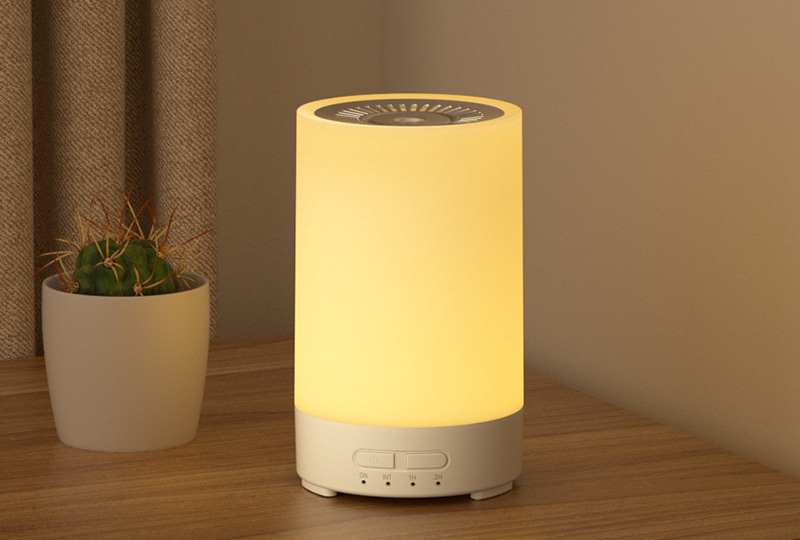 Humidificateur diffuseur compact à LED pour aromathérapie
