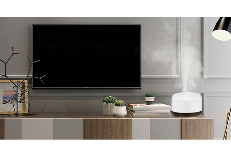 Humidificateur ultrasonique enfichable de diffuseur d'arome de 500ML