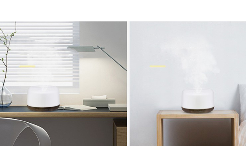 Humidificateur ultrasonique enfichable de diffuseur d'arome de 500ML