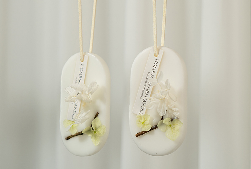 Comprimés parfumés d'aromathérapie à la cire de soja Gardenia