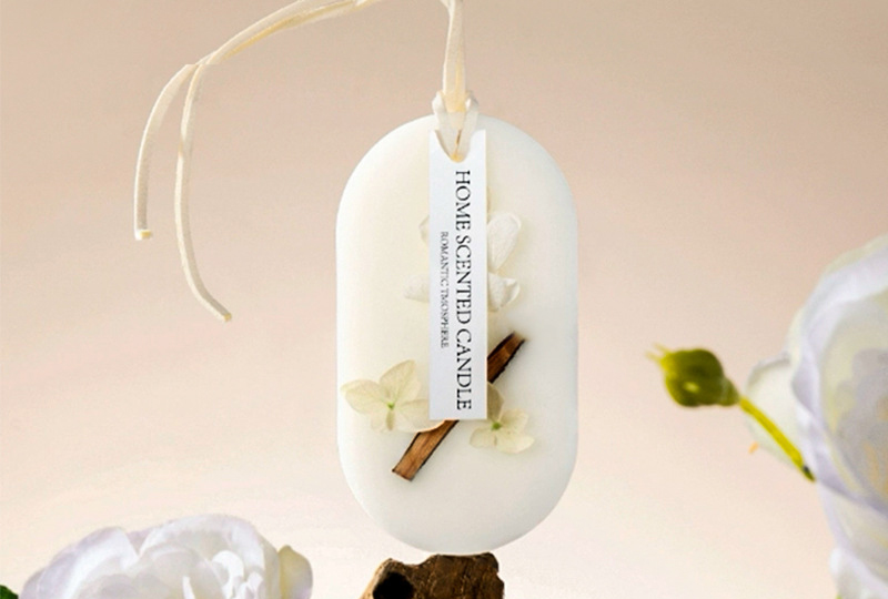 Comprimés parfumés d'aromathérapie à la cire de soja Gardenia