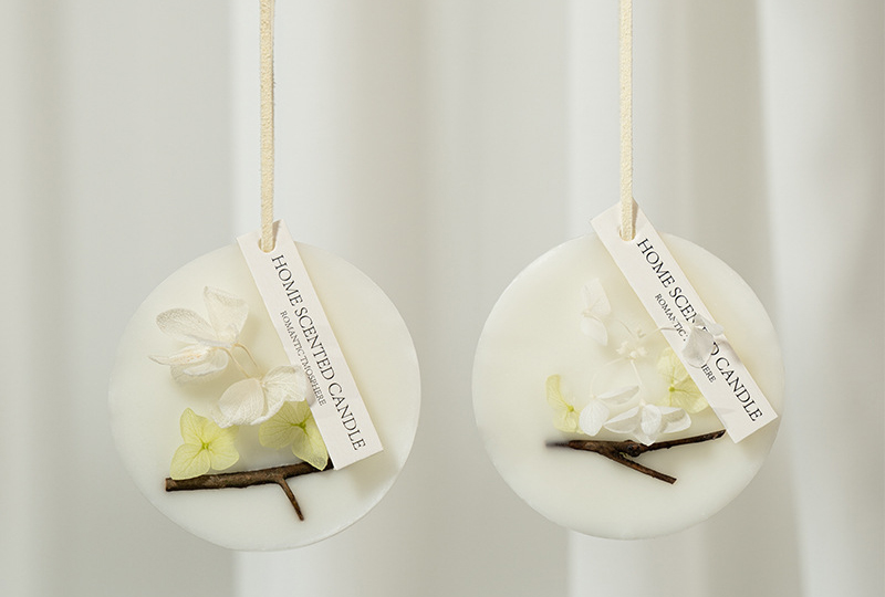 Comprimés parfumés d'aromathérapie à la cire de soja Gardenia