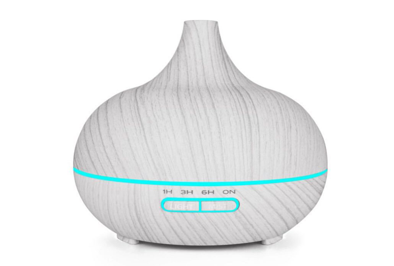 Humidificateur ultrasonique en bois de diffuseurs du grain 550ML