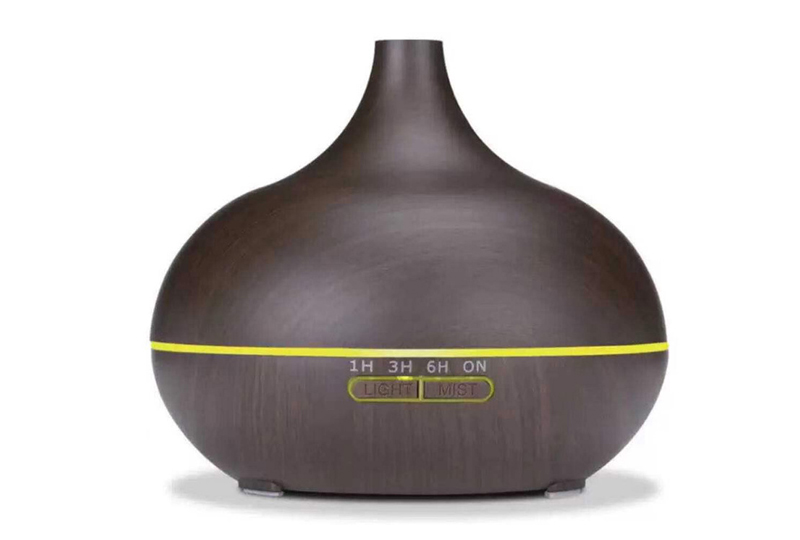 Humidificateur ultrasonique en bois de diffuseurs du grain 550ML