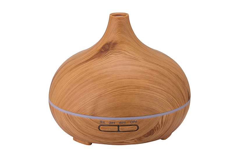 Humidificateur ultrasonique en bois de diffuseurs du grain 550ML