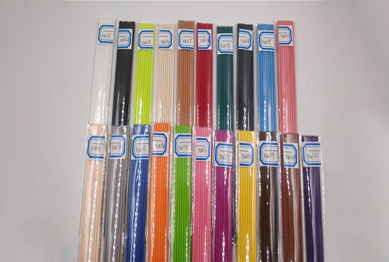 Options de couleur Bâtons diffuseurs en fibres colorées