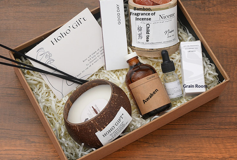 Coffret cadeau diffuseur de roseaux d'aromathérapie Natural Lifestyle