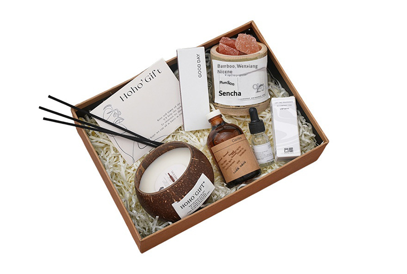 Coffret cadeau diffuseur de roseaux d'aromathérapie Natural Lifestyle