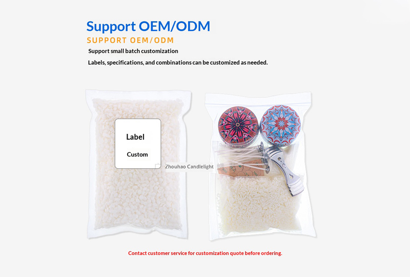 Cire de bougie DIY multi-types – soja, cire d’abeille, noix de coco et paraffine