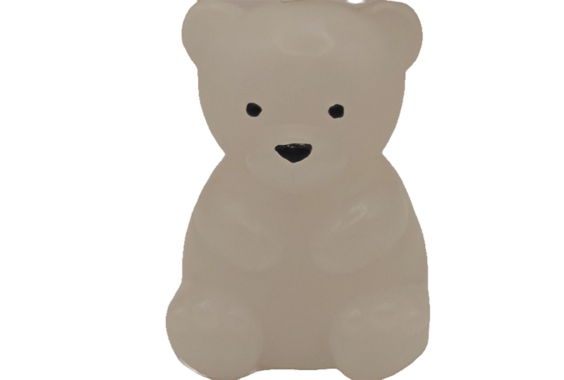 Bougie faite à la main série animaux Teddy Bear Jelly-Tone