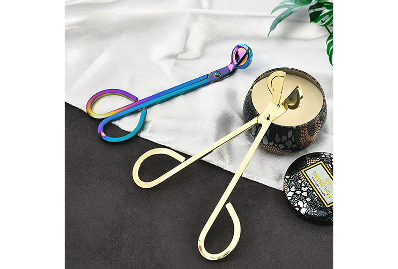 Ensemble de coupe-mèches multicolores en acier inoxydable — 5 finitions