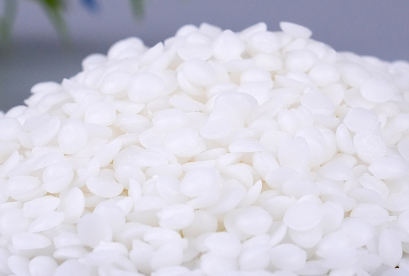 Cire de bougie en paraffine en granulés blancs