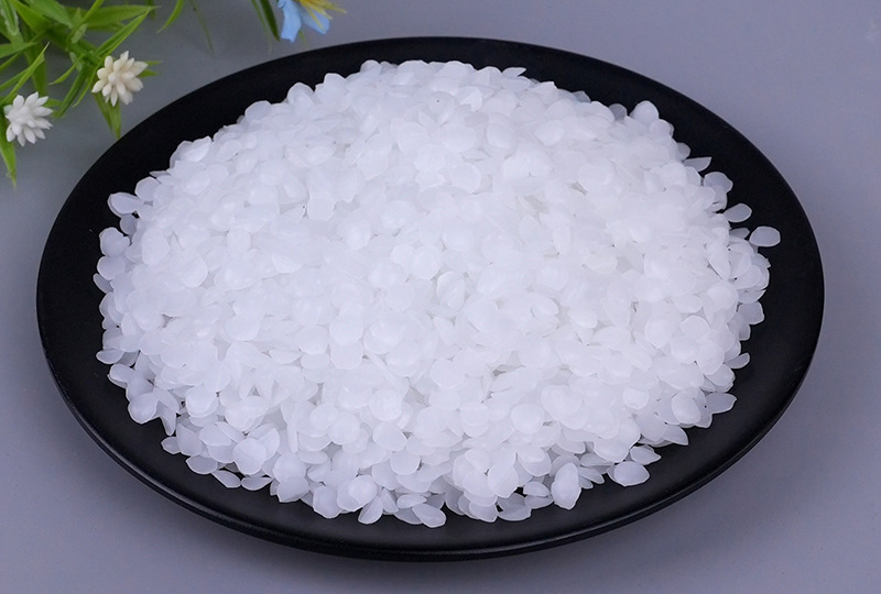 Cire de bougie en paraffine en granulés blancs