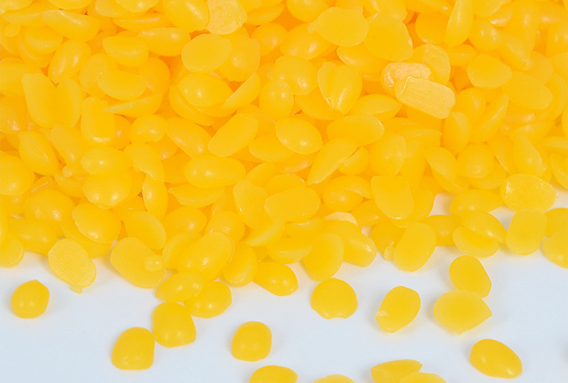 Cire de bougie en paraffine en granulés blancs