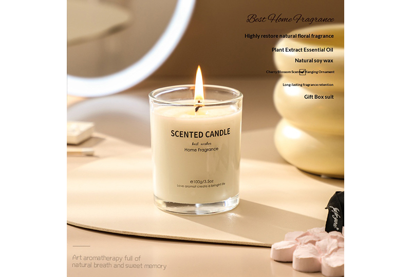 Ensemble de bougies et bougies diffuseur à double porte rose blush