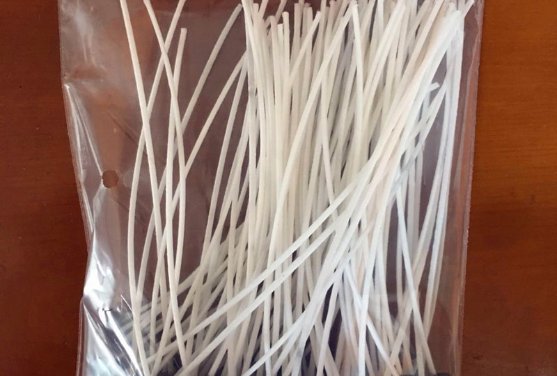 Rouleau de mèche de bougie en coton tressé pré-ciré