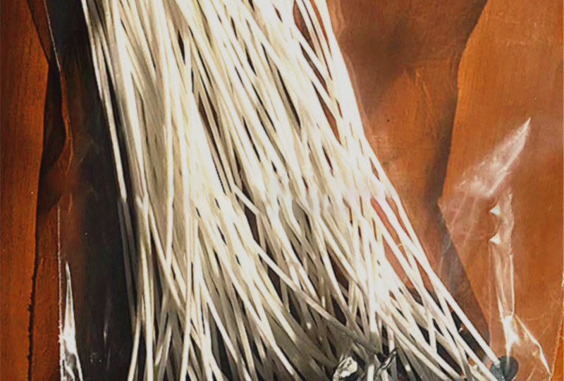 Rouleau de mèche de bougie en coton tressé pré-ciré