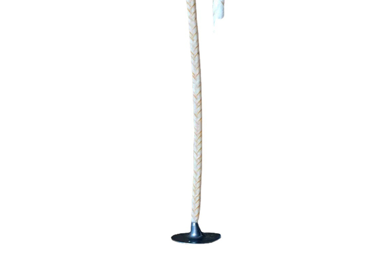 Rouleau de mèche de bougie en coton tressé pré-ciré