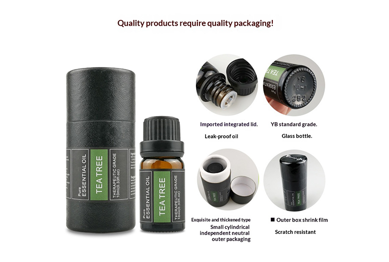 Huile essentielle d'aromathérapie à note unique de qualité thérapeutique — 10 ml