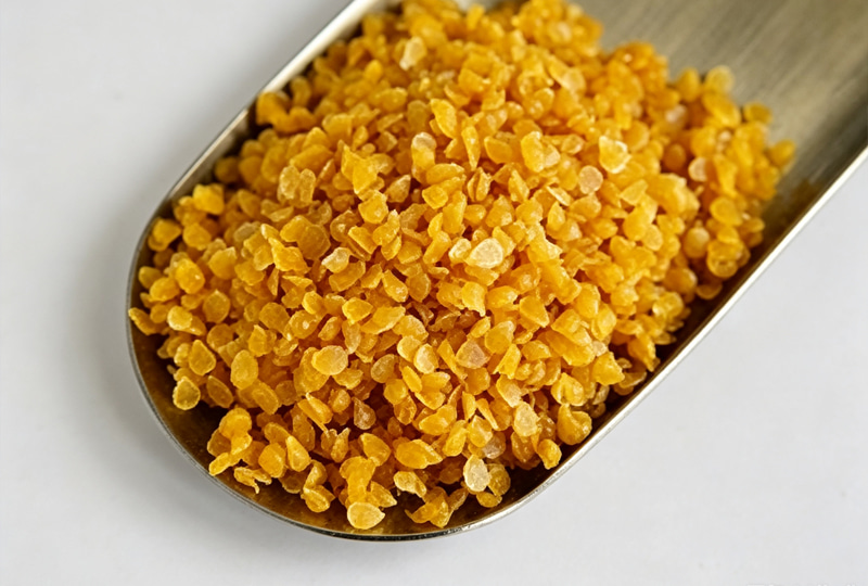 Cire de bougie en cire d'abeille jaune